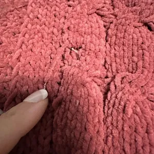 Umgee Chenille Cardigan Size XL Mauve Cozy Soft Warm Sweater Grandpa thumbnail 6