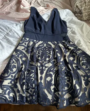 homecoming dress Blue Size 14 thumbnail 1