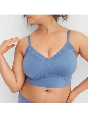 Aerie Sunnie Blossom Lace Triangle Bralette thumbnail 2