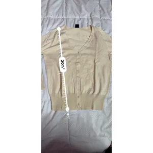 GAP Ivory Ribbed Knit Cardigan Size S‎ Button Down - A1- 0020 thumbnail 5