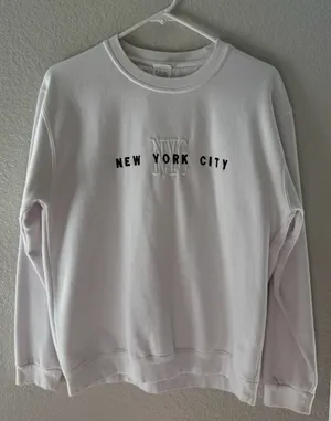 New York City Sweatshirt - White Size M thumbnail 1