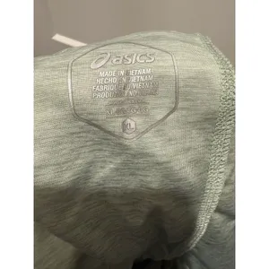 Asics Shorts Womens XL Green Running Activewear 2 in 1 Elastic Waist Lined Woven thumbnail 5