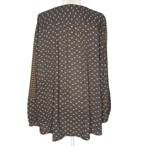 Ann Taylor LOFT Plus 24 Long Sleeve Pullover Blouse Peasant Top Boho Cottagecore thumbnail 9