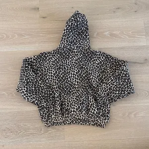 Akimbo Club Hoodie Leopard Size M Brown Black thumbnail 4