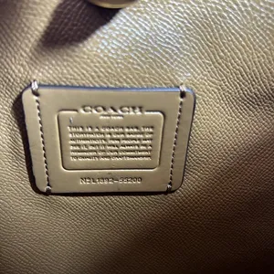 COACH Charlie Bucket‎ Bag Sand Taupe Beige Everyday Classic Gold Hardware ($350) thumbnail 13
