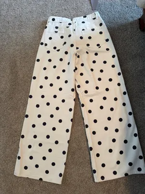 Shein Polka Dot Wide-Leg Pants thumbnail 2