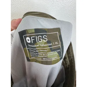 FIGS Technical Collection XL Green Geo Camo Scrub Joggers W23SW2067 Womens thumbnail 6