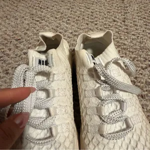 NoBull Project Allday Knit Sneakers in Dessert White- Size 7.5 (women) thumbnail 8