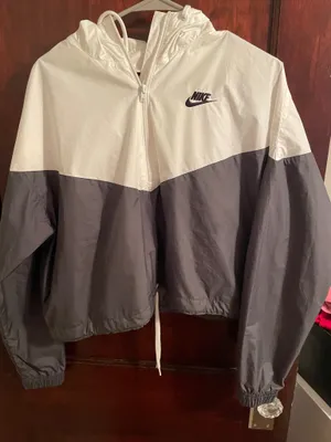 Nike Gray WindBreaker thumbnail 1