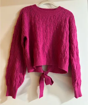 Pink Rose Pink sweater thumbnail 1