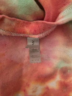 Tie dye crew neck sweatshirt thumbnail 2