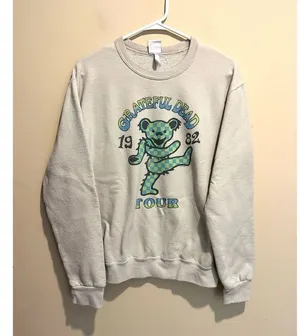 vintage grateful dead sweatshirt thumbnail 1