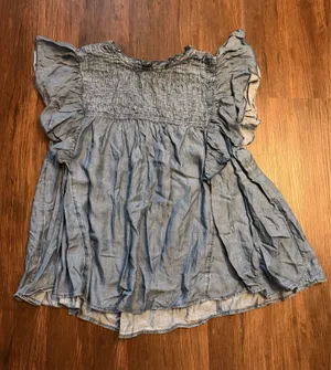 Time and Tru denim color blouse size XL thumbnail 1