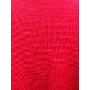 Tail Vintage 90s Red V Neck Vest Button Front Tie Back Wool Acrylic Small thumbnail 6