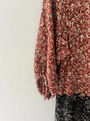 Natural Life Dress Women’s M Floral Tiered Maxi Boho‎ Prarie Cottage Core thumbnail 10