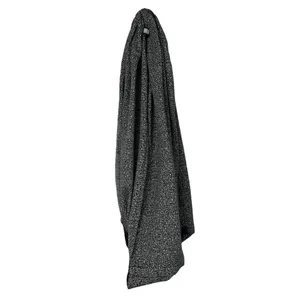 Lululemon Vinyasa‎ Running Luon Suited Jacquard Black White Wrap Scarf thumbnail 3