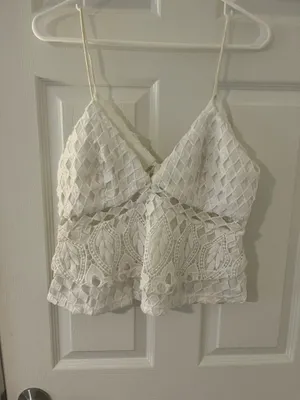 Beach top White Size M thumbnail 2