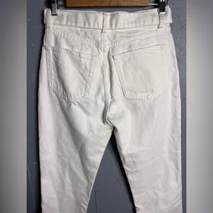 Reformation Cynthia Belted High Rise Straight Jeans Size 26 thumbnail 6