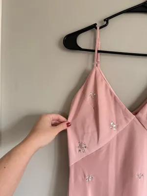 A New Day Pink Slip Dress thumbnail 2