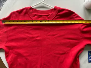 Lululemon Women’s Perfectly Oversized Crew Colour Carnation Red Size 4 thumbnail 9