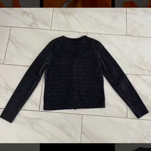 Vintage Sparkly Cardigan Black Size L thumbnail 4