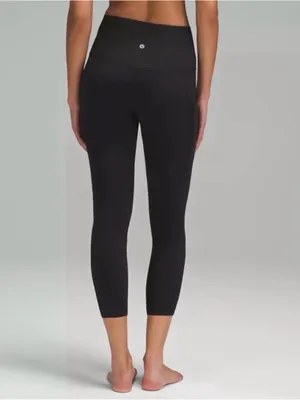 Lululemon Align High-rise crop with pockets 23” leggings, size 4 thumbnail 2