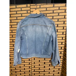 Frame‎ Studded Denim Jacket Size Small thumbnail 2