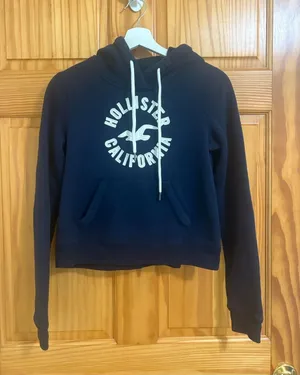 Hollister Size XS Y2K Hooded Logo Sweatshirt thumbnail 1