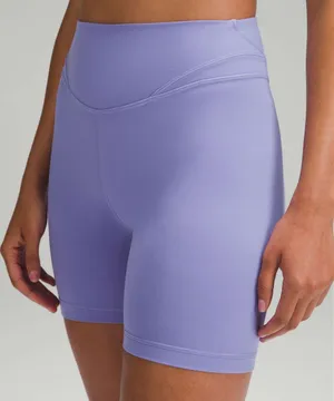 Lululemon Align Curve Seam High-Rise Shorts 6" Dark Lavender 2 thumbnail 1
