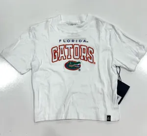 Florida Gators Baby Tee White Size L thumbnail 1