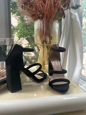 Lulus Heels Black Suede thumbnail 2