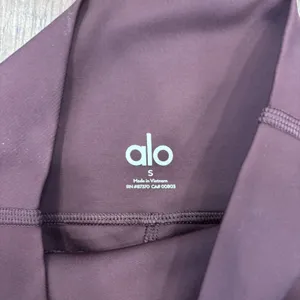 Alo Yoga High Waist Airlift Leggings Brown Sz S 28" Inseam Activewear Yoga READ thumbnail 4