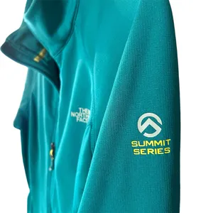 The North Face Summit Jacket Full-Zip Stretch Outdoors Hiking Sz Small Turquoise thumbnail 2