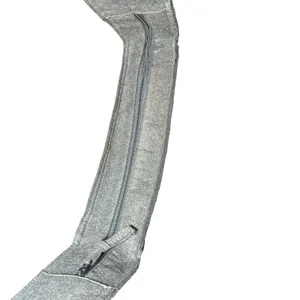 OGIO Charcoal Gray‎ Shoulder Wool Messenger Bag Boho Casual Crossbody Everyday thumbnail 12