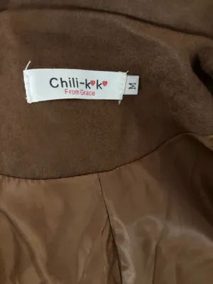 Brown Suede Blazer Jacket Size M thumbnail 5