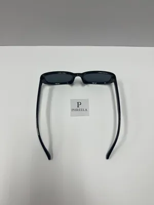 Slim 90s black sunglasses / retro 90s sunglasses thumbnail 4