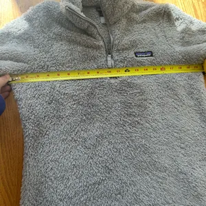 Patagonia Los Gatos 1/4 Zip Fleece Pullover Womens‎ Medium M Drifter Grey 25235 thumbnail 7