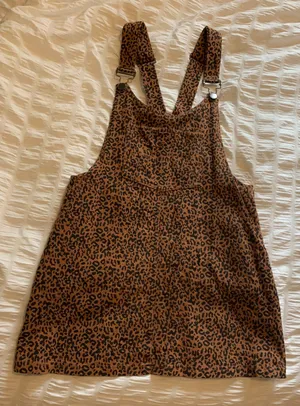 Forever 21 Leopard  Overall Dress thumbnail 1