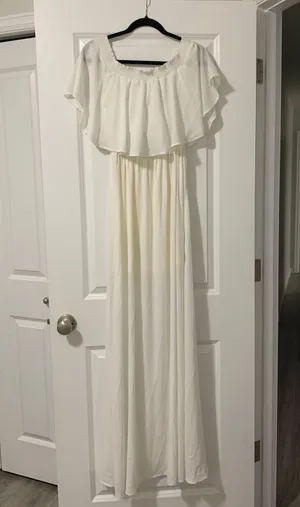 Show Me Your Mumu NEW Hacienda White Maxi Dress thumbnail 5