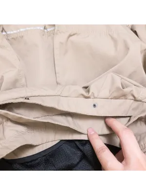 Athleta Open Road Shell Jacket XS Brownstone Beige Utility Water Repellent thumbnail 10