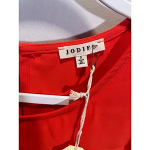 Jodifl Abby Shift Dress Women Size S Burnt Orange Puff Sleeve Mini‎ Boho Chic thumbnail 5