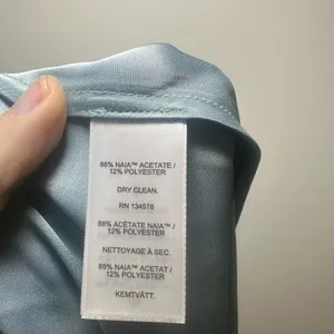 Vineyard Vines Blue Satin Midi Skirt Women’s L thumbnail 5