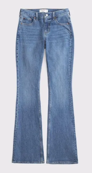 Mid-Rise Bootcut Abercrombie Jean thumbnail 1