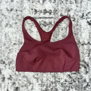 Lululemon Wunder Train Bra *Medium Support, C/D Cup Smoky Red thumbnail 4