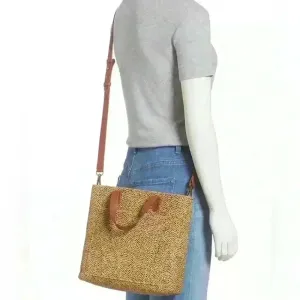 Madewell Zip Crossbody Bag Purse‎ Tote Spotted Calf Hair Animal Print $158 thumbnail 2