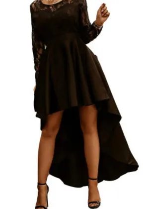 Black Color Prom Dress thumbnail 6