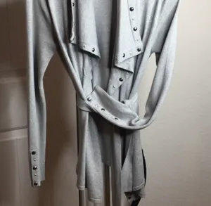 Caché Vintage Y2K Embellished Studded Wrap Cardigan Belted thumbnail 4