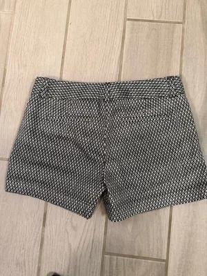 Calvin Klein Black & White High-Waist Leopard Print Shorts thumbnail 4