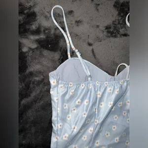 Princess Polly Fleurette Mini Dress in Pale Blue Size 2 New with tag thumbnail 13