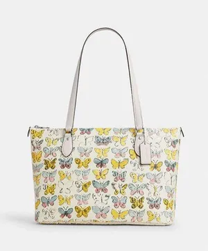 NWT Coach Gallery Tote Bag With Butterfly Print CAR36 thumbnail 11